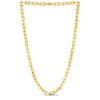 6.1mm cable chain in solid 14K yellow gold, view 3