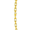 6.1mm cable chain in solid 14K yellow gold, view 4