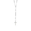 Sterling Silver Bead Necklace Rosary