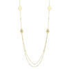 14K Yellow Gold Necklace Long