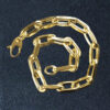 6.00mm cable bracelet in solid 14K yellow gold, view 5