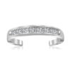Sterling silver cubic zirconia ring
