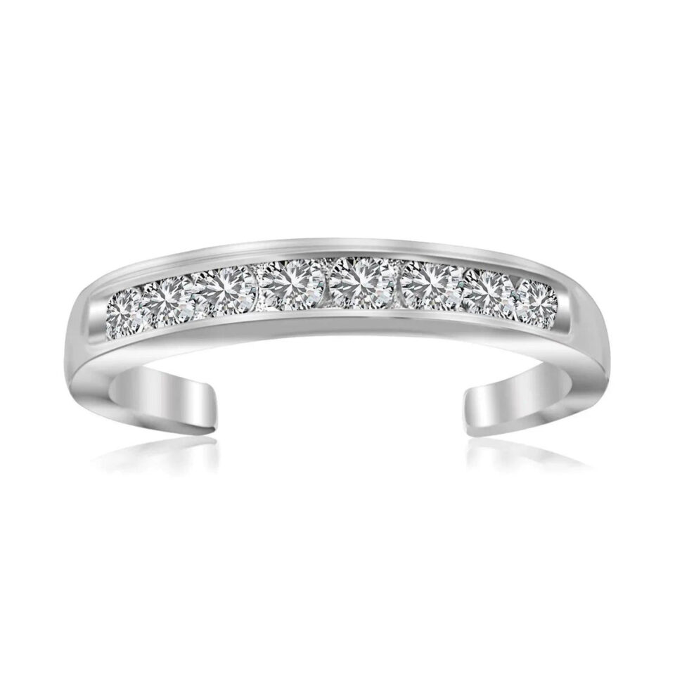 Sterling Silver Cubic Zirconia Ring
