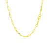 14K Yellow Gold Paperclip Chain 2.50mm