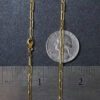14K Yellow Gold Paperclip Chain 2.50mm