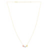 14K Tri-Colour Gold Heart Necklace