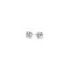 14K White Gold Lab-Grown Diamond Round Stud Earrings 1/2cttw