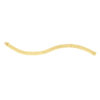 7.40mm bracelet in solid 14K yellow gold, view 4
