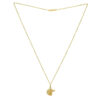 14K Yellow Gold Horse Profile Medium Necklace