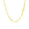 10K Yellow Gold Paperclip Chain