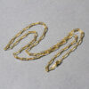 10K Yellow Gold Paperclip Chain