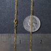 10K Yellow Gold Paperclip Chain