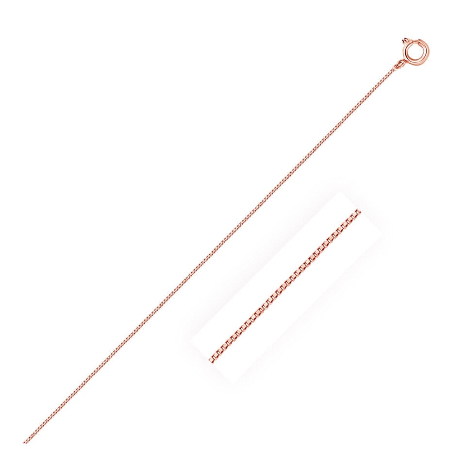 10K Rose Gold Chain