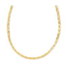 14K Yellow Gold Braided Herringbone Chain