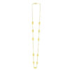 14K Yellow Gold Necklace Elongated