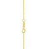 14K Yellow Gold Necklace Elongated