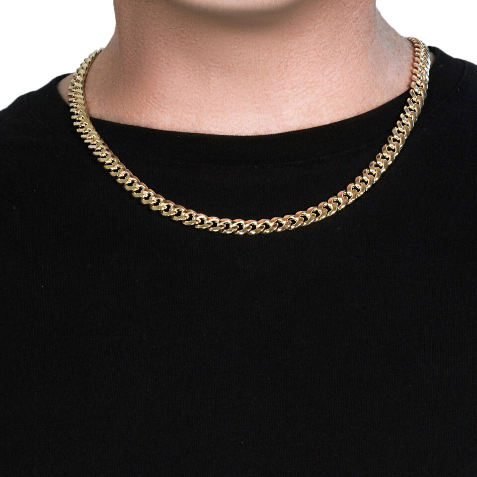 10K Yellow Gold Cuban Chain