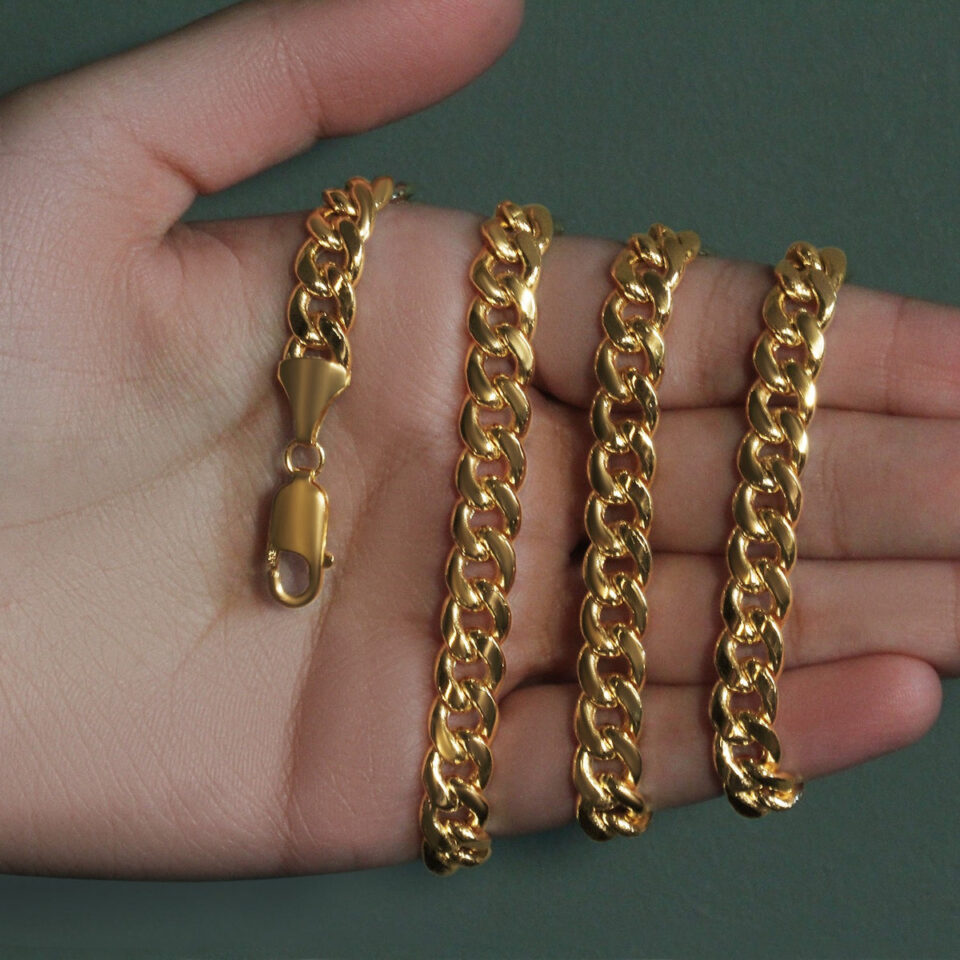 10K Yellow Gold Cuban Chain