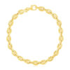 5.40mm mariner bracelet in solid 14K yellow gold