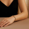5.40mm mariner bracelet in solid 14K yellow gold, view 2