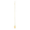 14K Yellow Gold Heart Lab-Grown Diamond Necklace