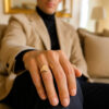 14K Yellow Gold Oval Signet Ring 2g