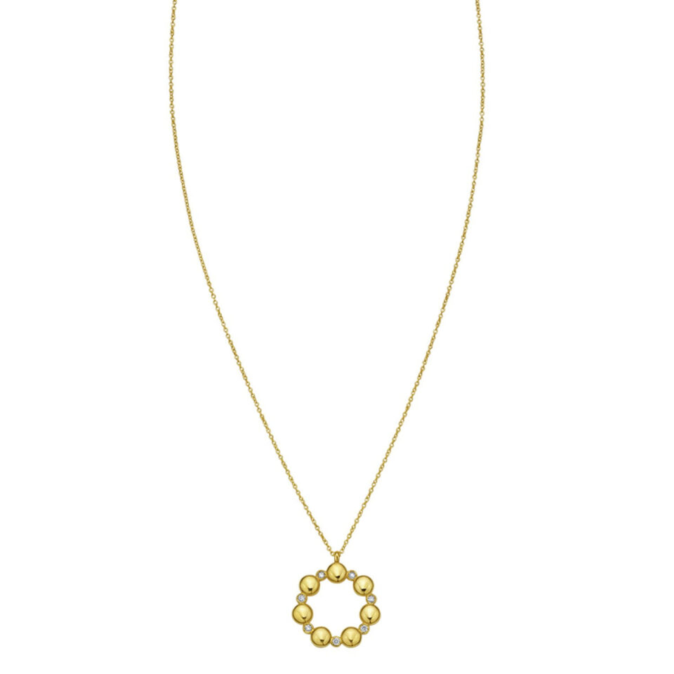 14K Yellow Gold Cable Necklace 2.4g