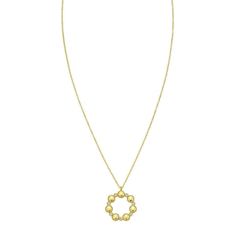 14K Yellow Gold Cable Necklace 2.4g