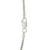 Sterling Silver, Rhodium Plated Round 1.80mm
