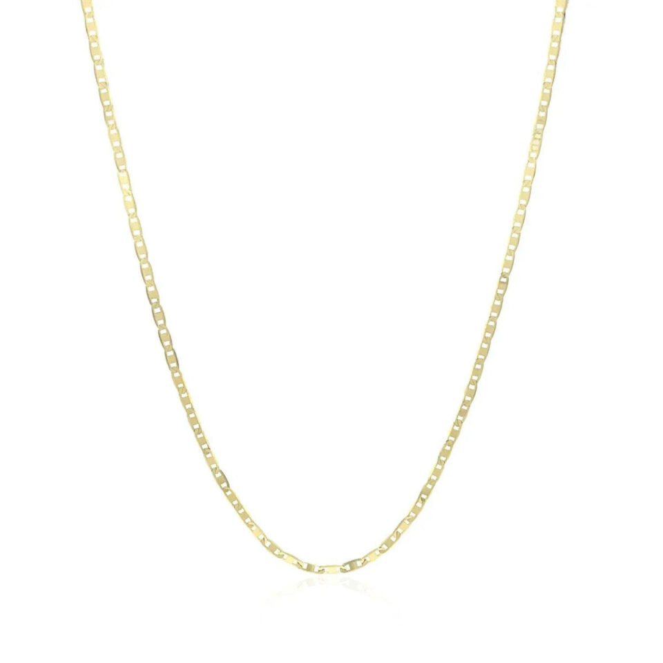 10K Yellow Gold Mariner Chain 1.20mm