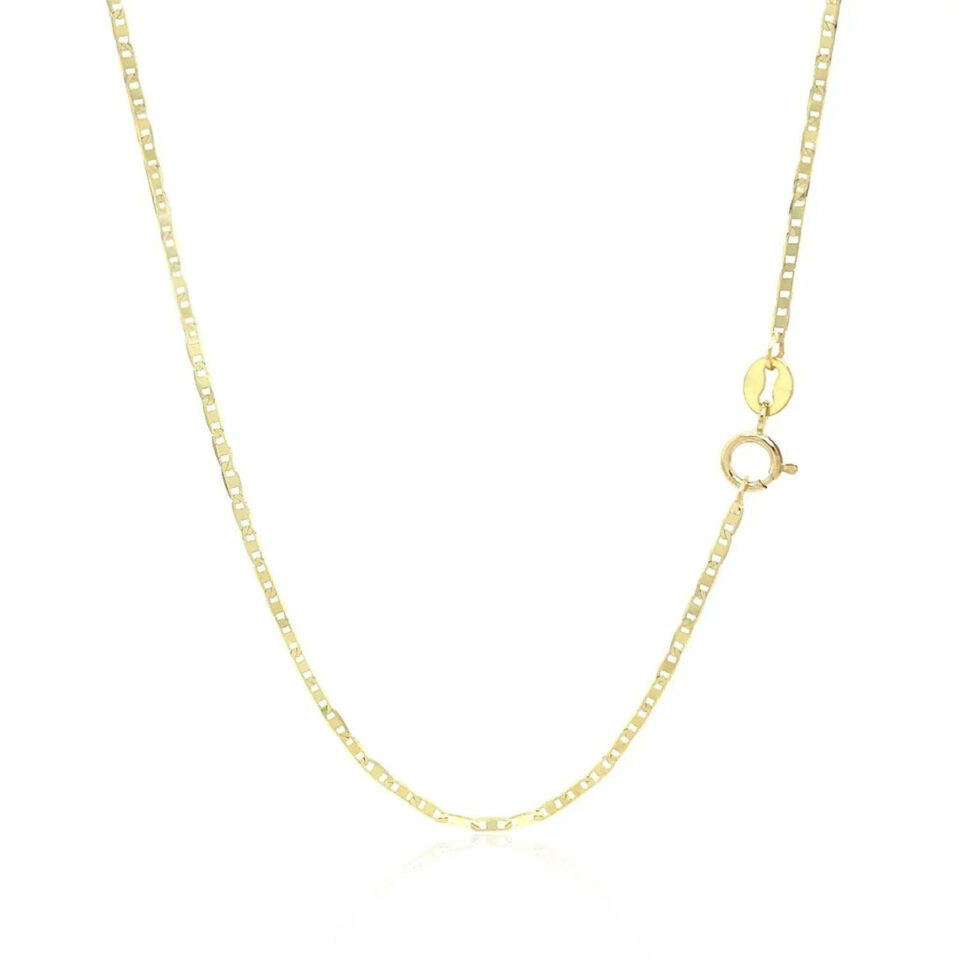 10K Yellow Gold Mariner Chain 1.20mm