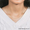 18K Yellow Gold Cable Chain 1.50mm