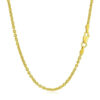 14K Yellow Gold Cable Chain 2.2mm