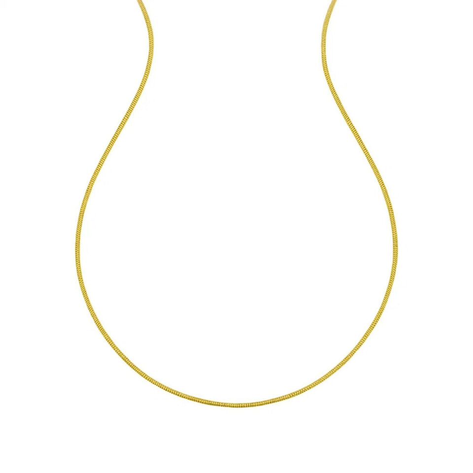 14K Yellow Gold Necklace 1.90mm