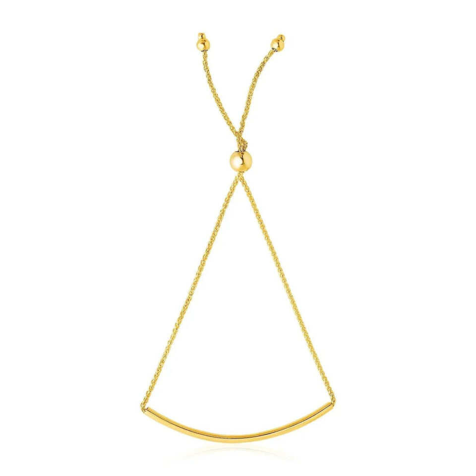 14K Yellow Gold Bracelet 0.80mm
