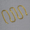 14K Yellow Gold Semi Solid Miami Cuban Chain, 6.1 mm