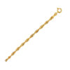 10K Yellow Gold Singapore Bracelet 2.20mm