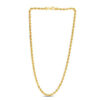 14K Yellow Gold Rope Chain 4.3mm