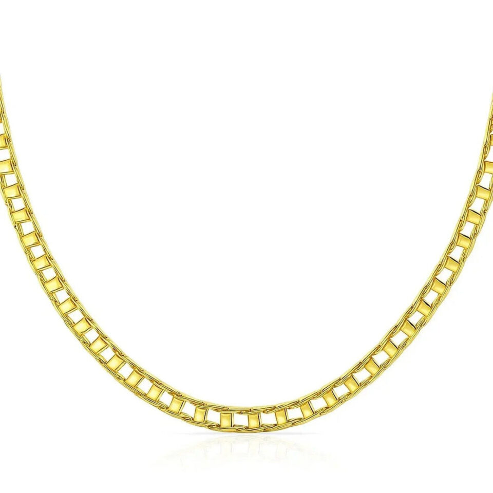 14K Yellow Gold Necklace 5.00mm