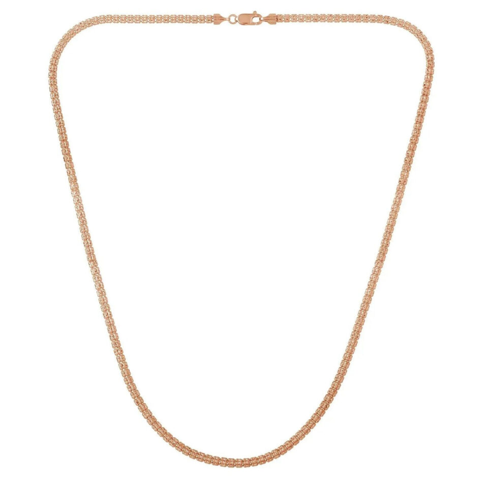 14K Rose Gold Chain 3.1mm