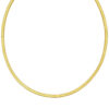 Sterling Silver, Gold Over Silver Necklace