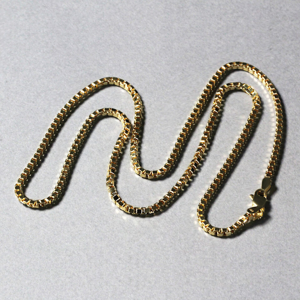 2.10mm chain in 14K yellow gold, view 4