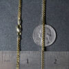 2.10mm chain in 14K yellow gold, view 6