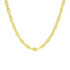 4.1 mm lite anchor chain in solid 14K yellow gold