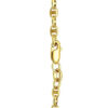 4.1 mm lite anchor chain in solid 14K yellow gold, view 3