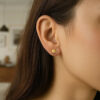 14K Yellow Gold Polished Round Earrings