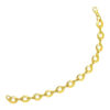 14K Yellow Gold Infinity Link Bracelet, 8 mm