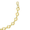 14K Yellow Gold Infinity Link Bracelet, 8 mm