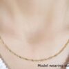 14K Yellow Gold Singapore Chain, 1.8 mm