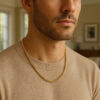 14K Yellow Gold Wheat Chain